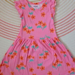 Old Navy Pink Floral Kids Dress